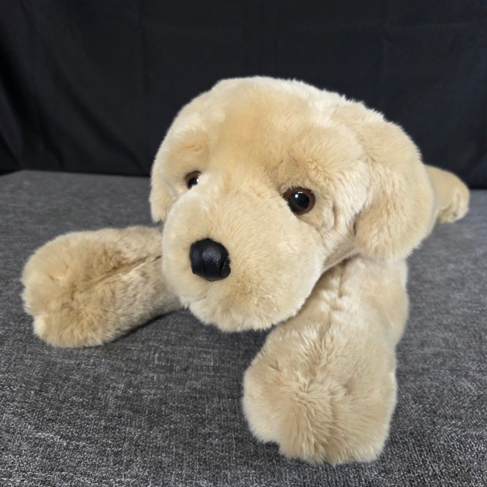 Aurora World Golden Retriever Plush Dog Laying 30" Large Soft Stuffed Animal
